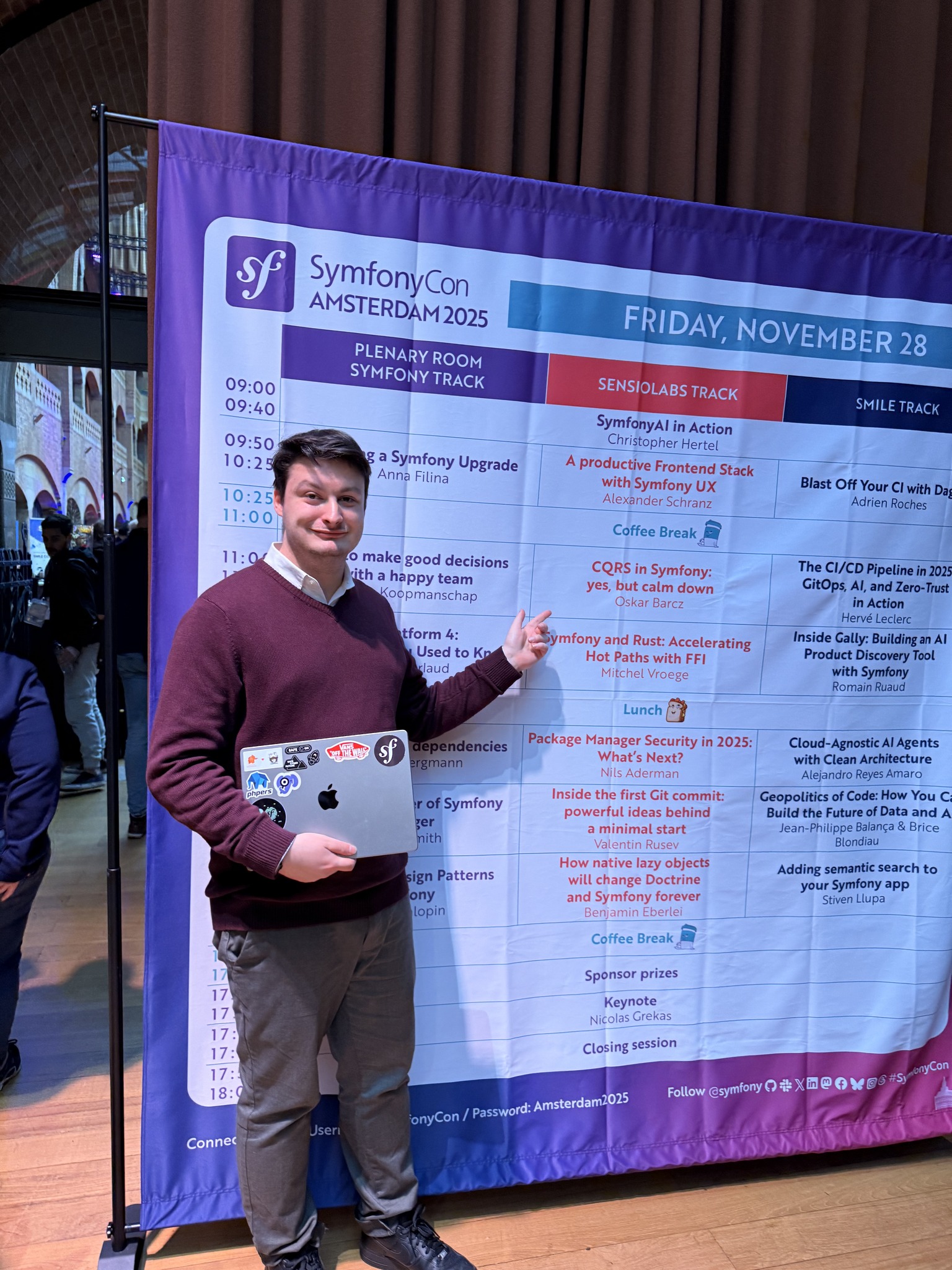 SymfonyCon Amsterdam 2025 - prezentacja "CQRS: yes, but slow down"  photo 6